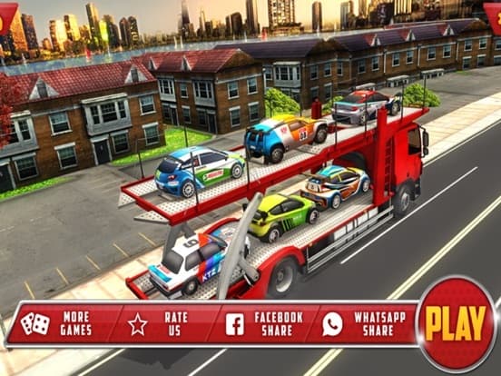 Vehicle Transporter Truck Game screenshot 2
