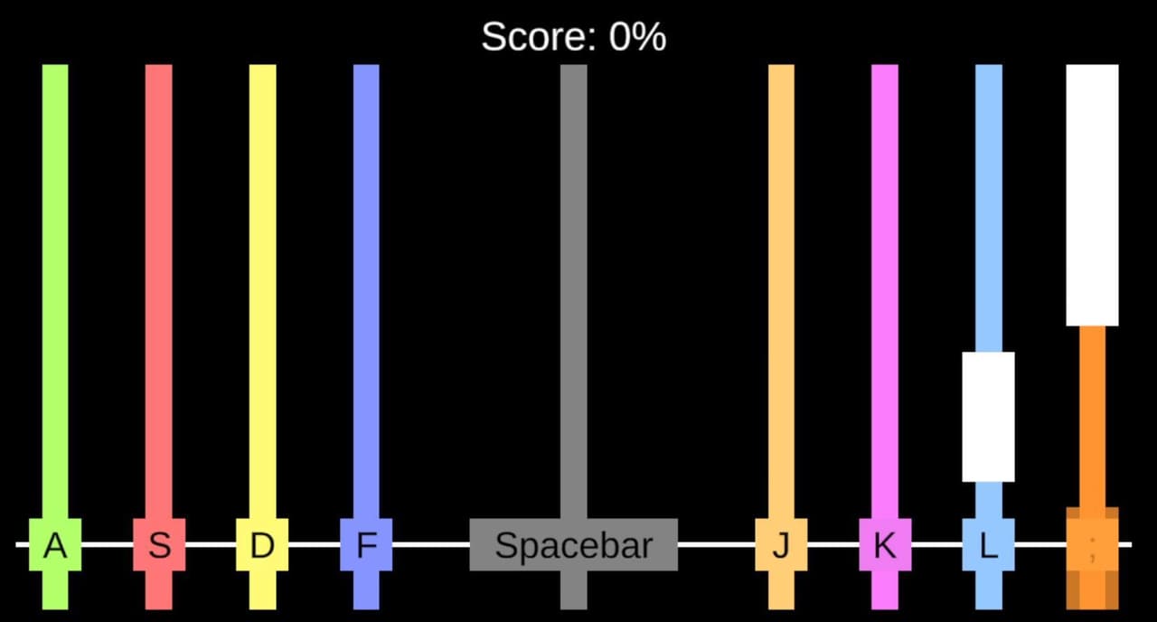 Radiohead Rhythm Game screenshot 3