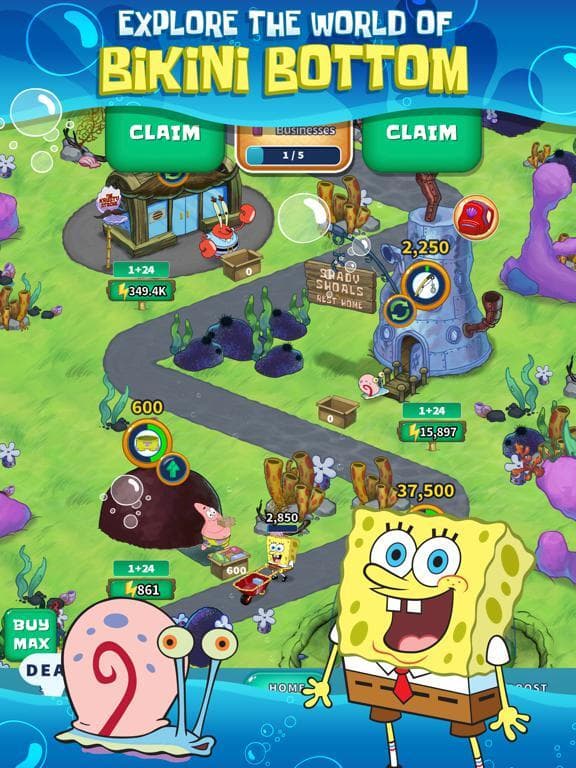 SpongeBobs Idle Adventures screenshot 2