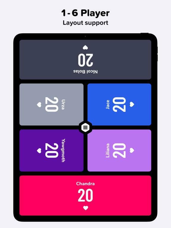 MTG Life Counter App: Lotus screenshot 3