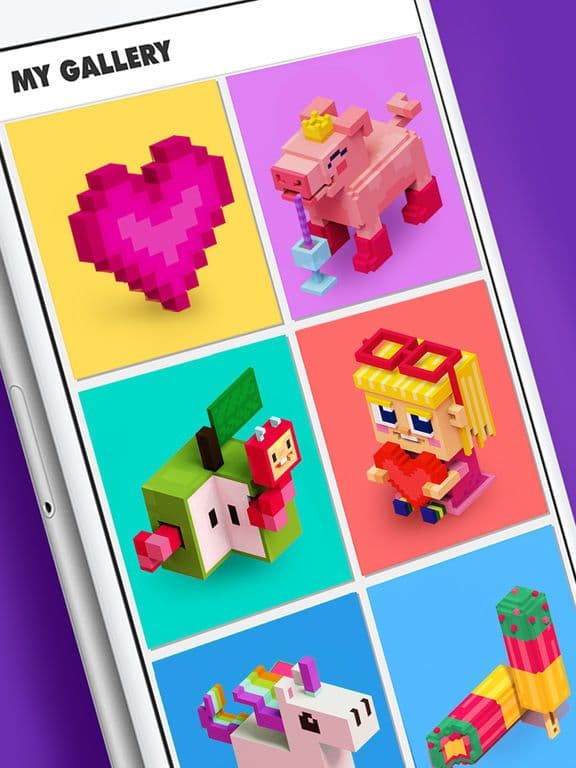 Voxly: Color by Number - 3D screenshot 4