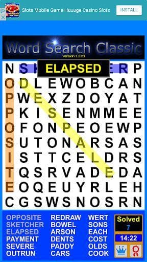Word Search Classic screenshot 3