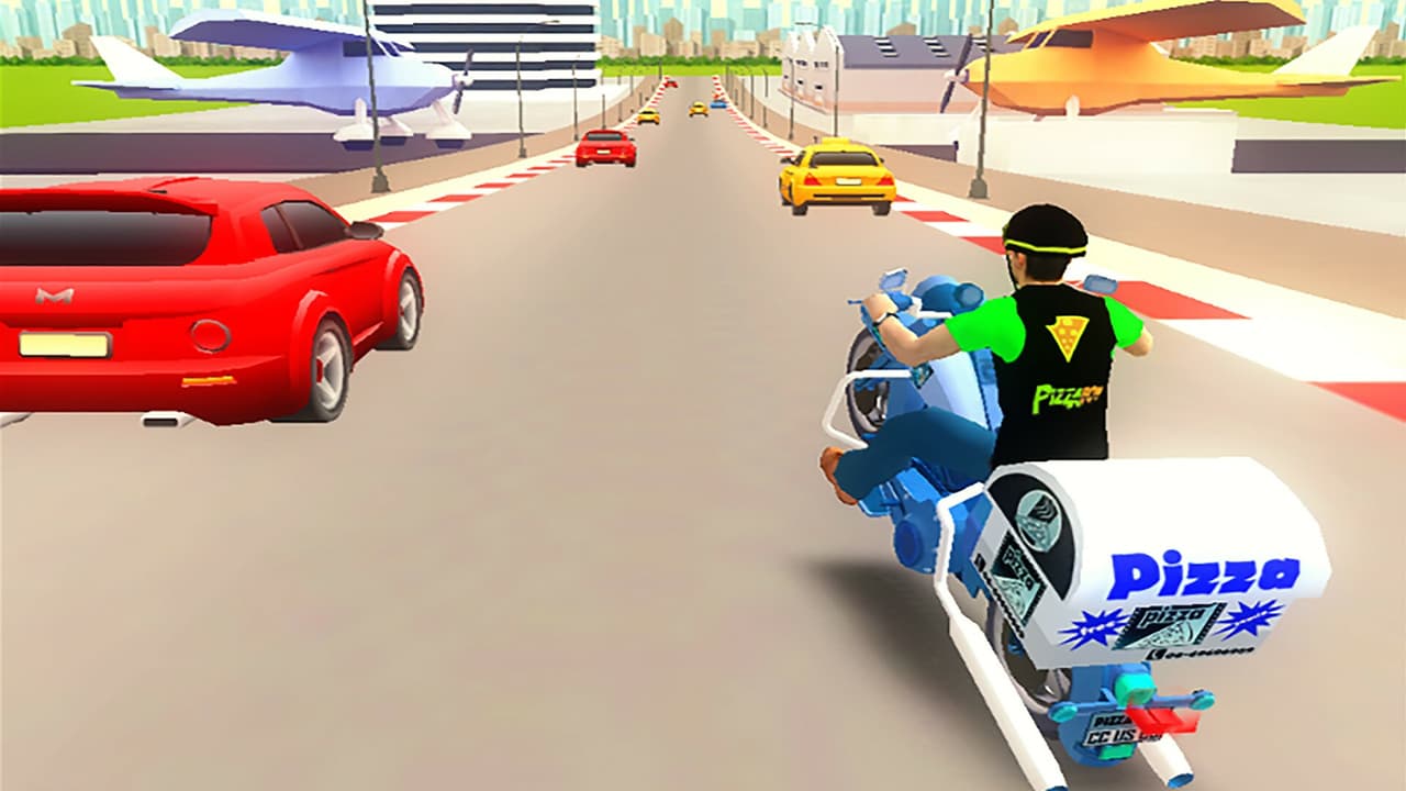 Pizza Bike Rider screenshot 5