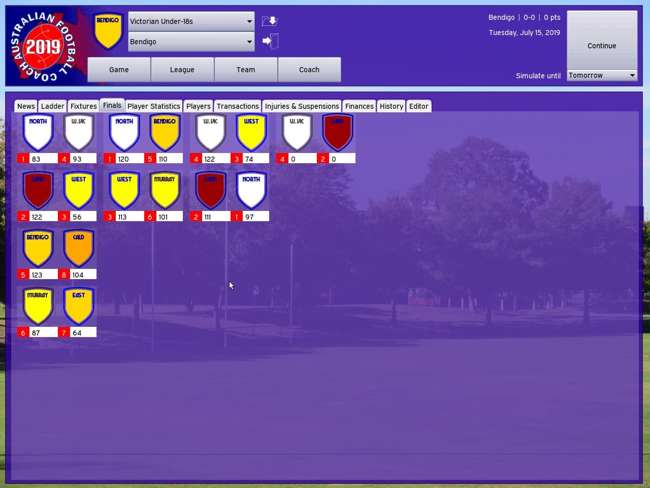 Australian Football Coach 2019 screenshot 3