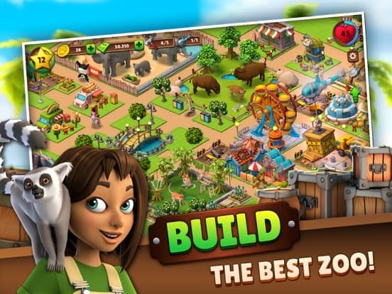 Zoo Life: Animal Park Game screenshot 2
