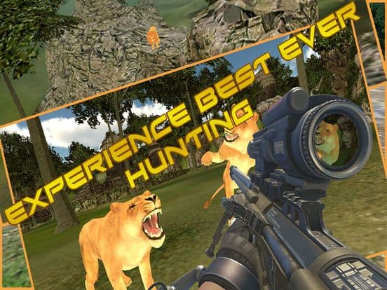 Wild Lion Hunter 2016 - Jungle King Hunting Simulation 3d: Full fun free game screenshot 2