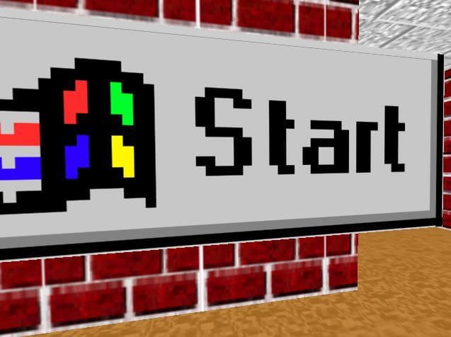 Windows 95 3D Maze but its a Game screenshot 2