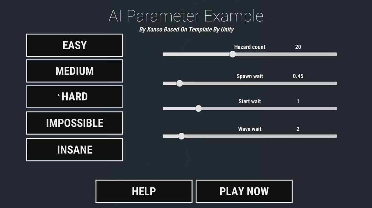 Xancos Customisable Difficulty Demo