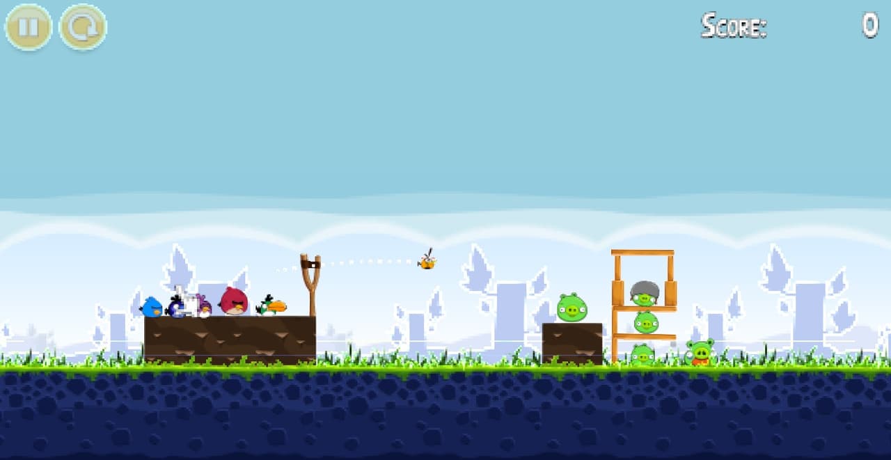 Angry Birds 8-Bit