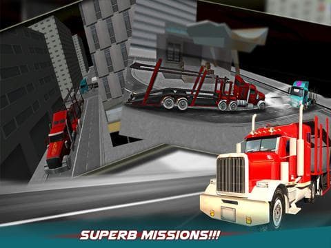 18 Wheeler Truck Driver Simulator 3D – Drive out the semi trailers to transport cargo at their destination screenshot 6