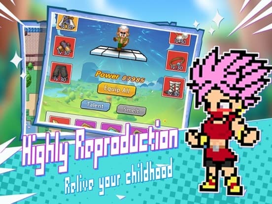 Pixel Fighter: Dragon Power screenshot 2