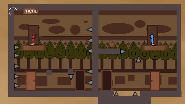opposite path