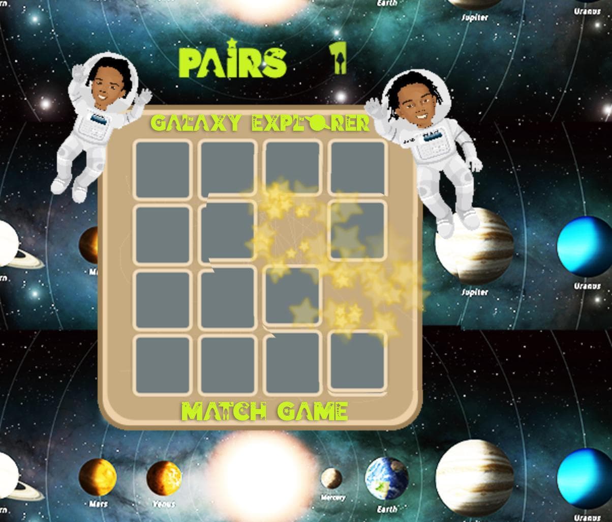 Galaxy Explorer Match Game screenshot 2