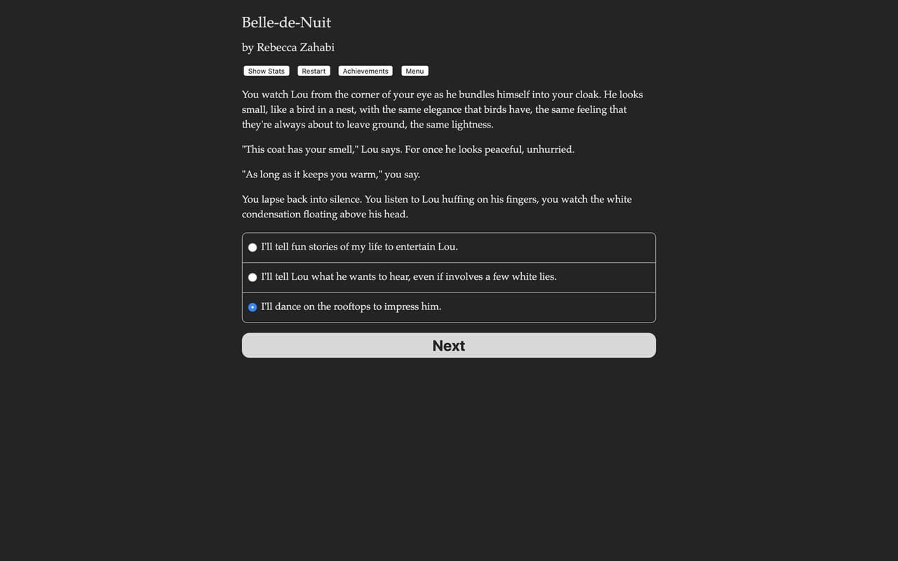 Belle-de-Nuit screenshot 3