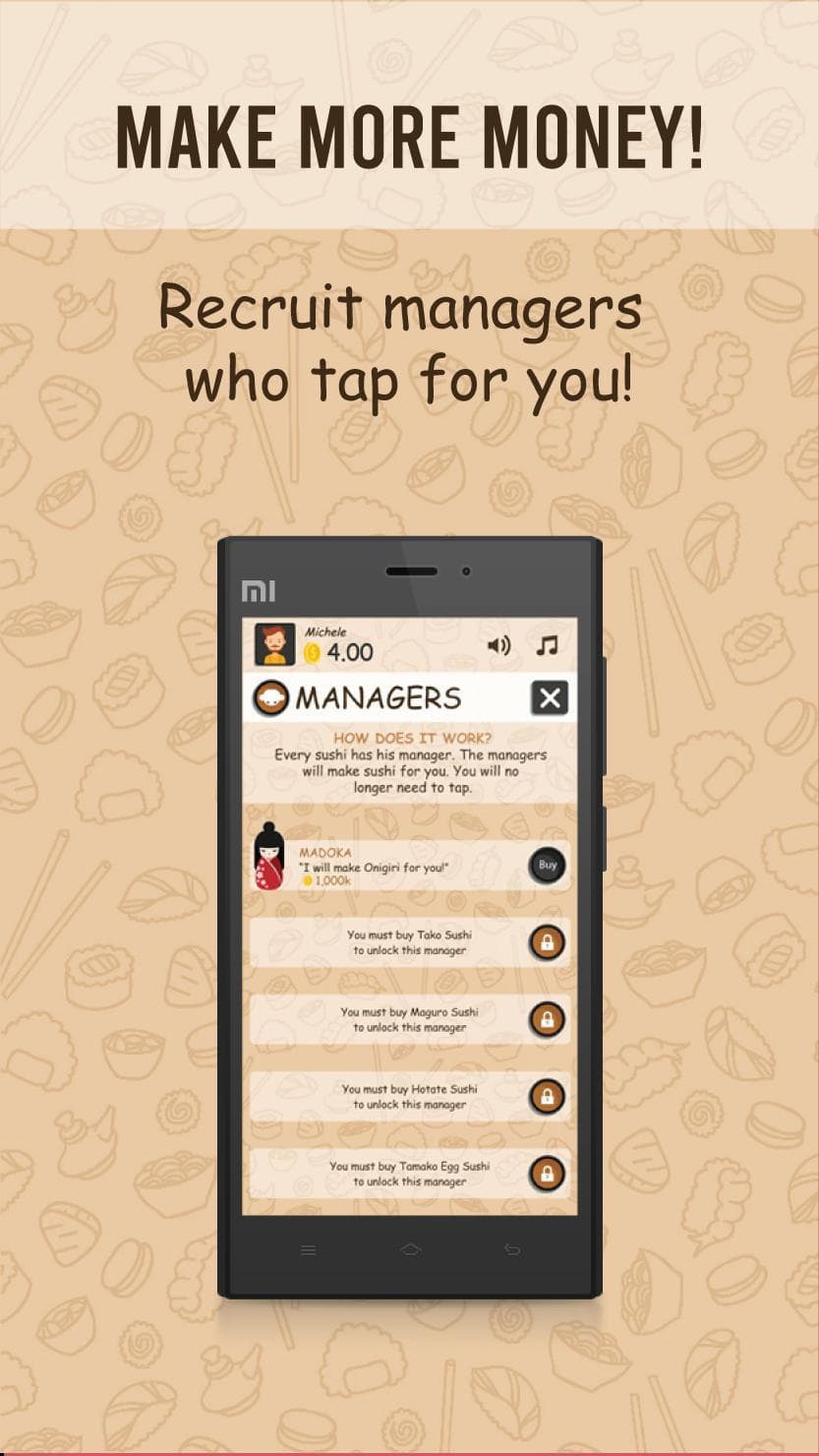 Sushi Fever - Idle Clicker Game screenshot 4