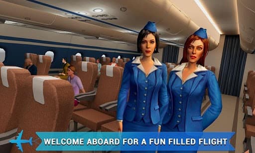 Airplane Flight Attendant -Career Job Sim screenshot 2