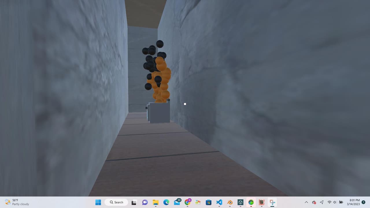 Zanes training game screenshot 2