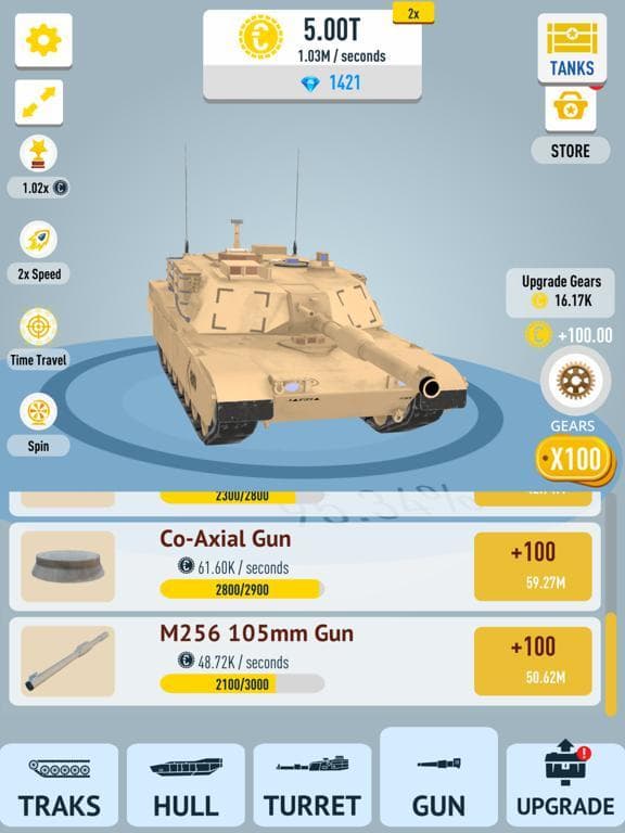 Idle Tanks 3D