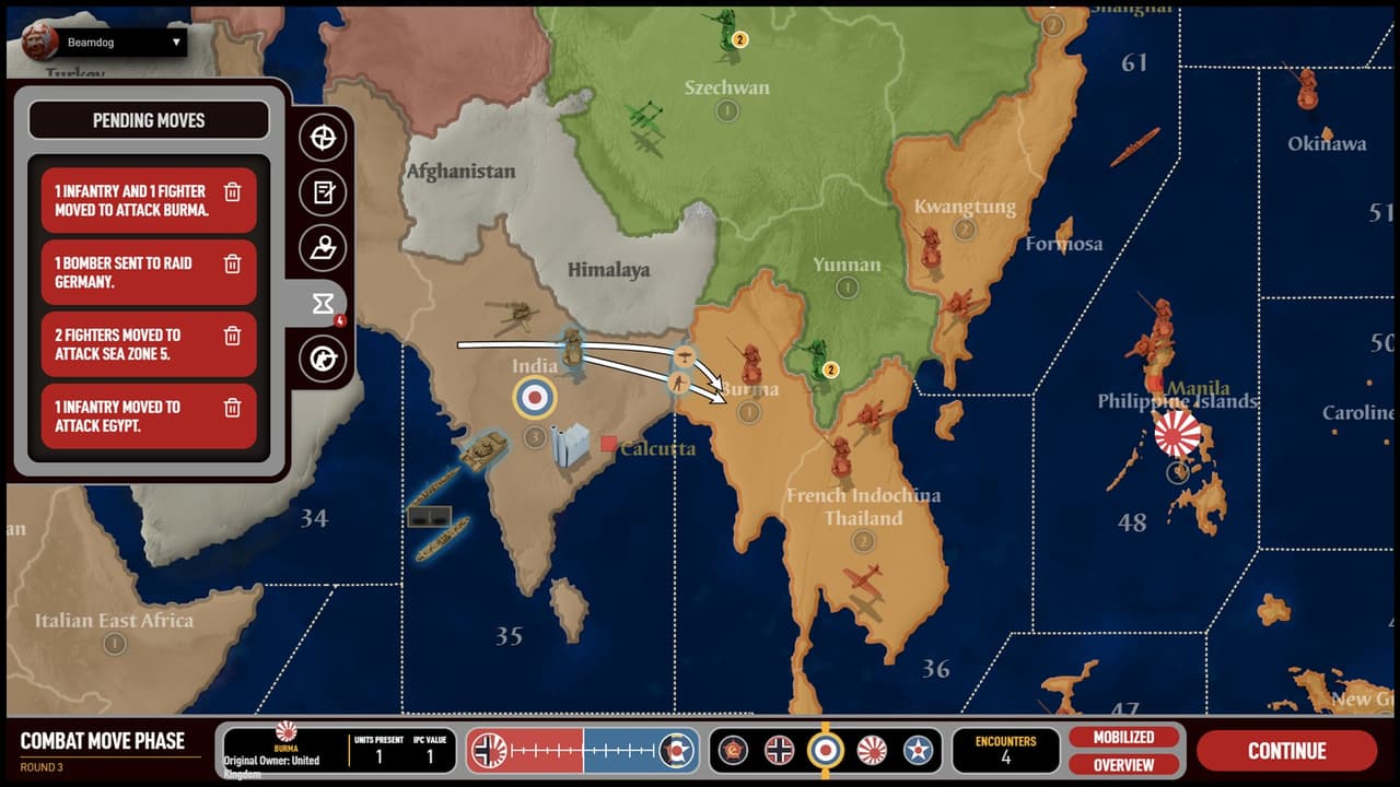 Axis & Allies Online screenshot 6