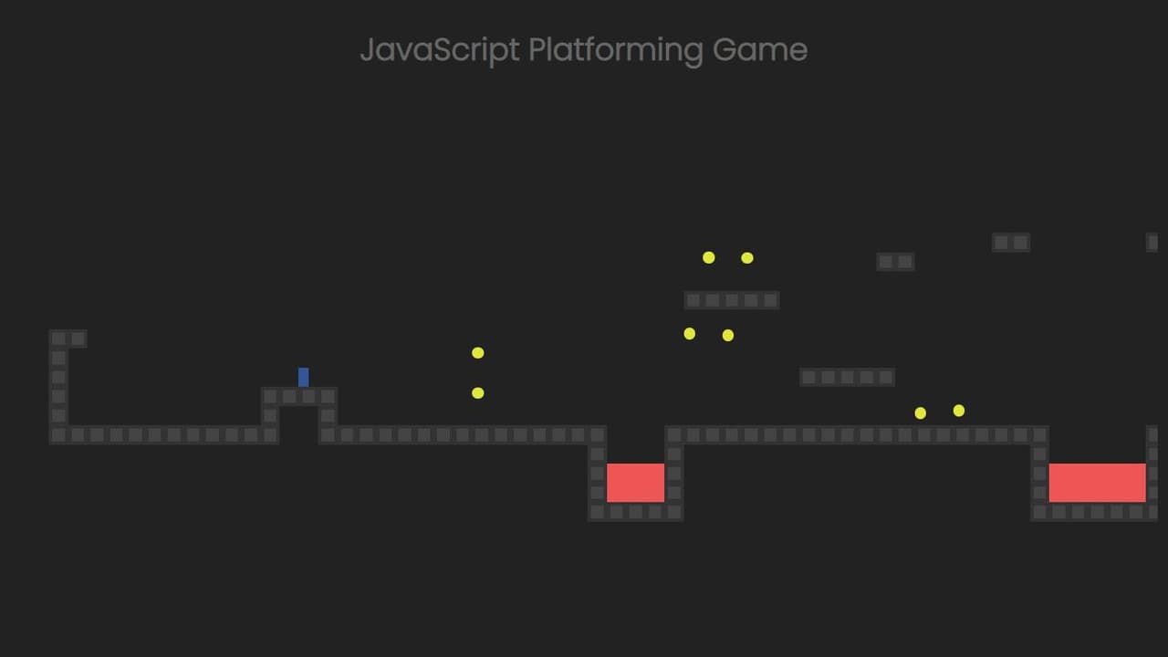 JavaScript Platforming Game screenshot 3