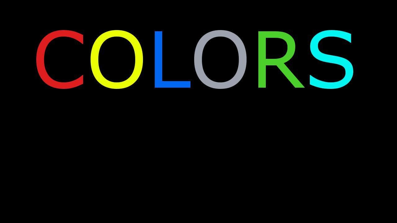 Colors (Keythulu)
