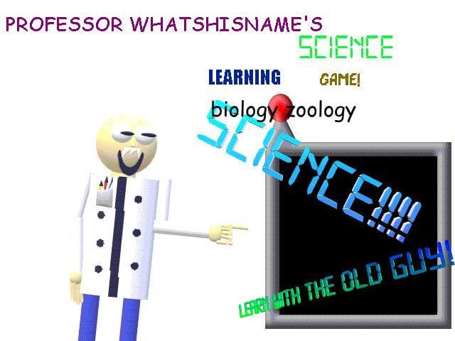 professor whatshisnames science learning game biology zoology (alex basics mod)