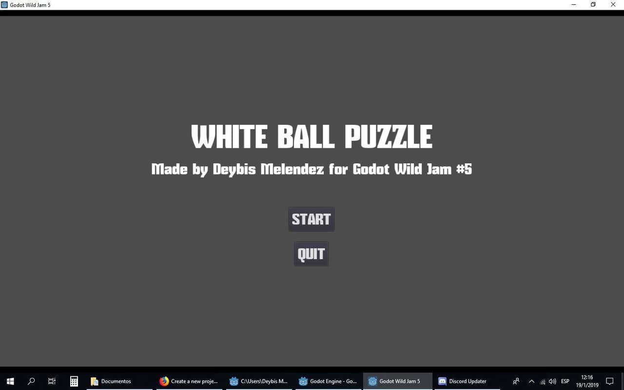 White Ball Puzzle screenshot 2