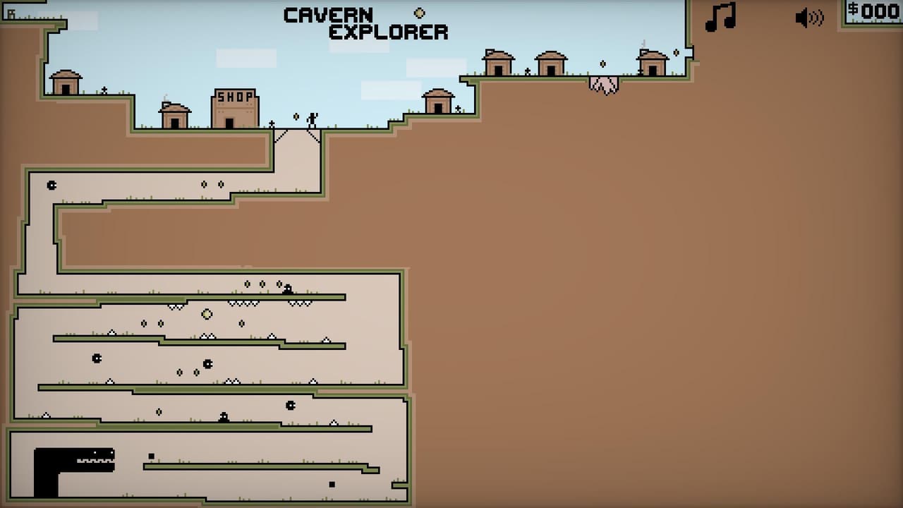 Cavern Explorer: A One Screen Adventure screenshot 2