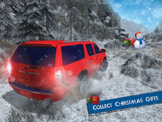 Offroad Escalade Snow Driving – 4x4 Crazy Drive 3D screenshot 2