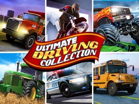 Ultimate Driving Collection 3D Free - Drive Tractors, Cars and Other Vehicles screenshot 4