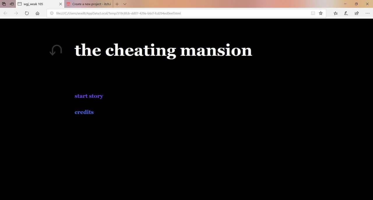 the cheating mansion