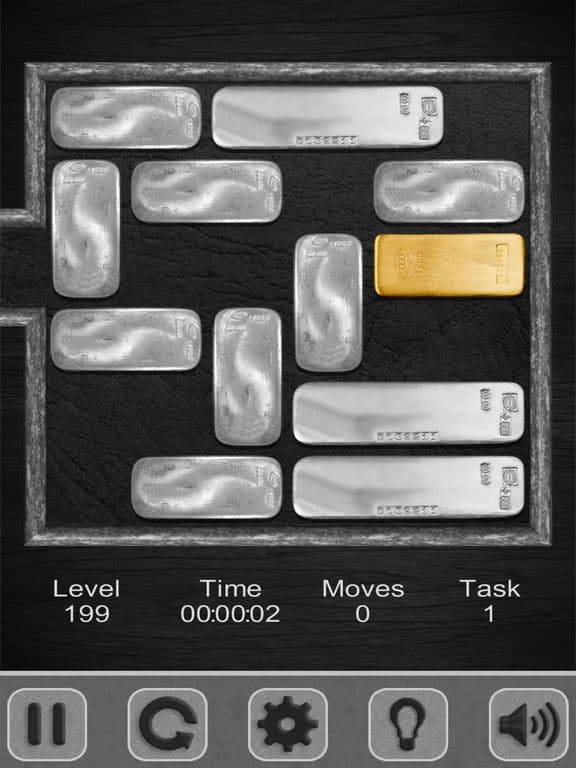 Unblock the gold bar Unlock it screenshot 3