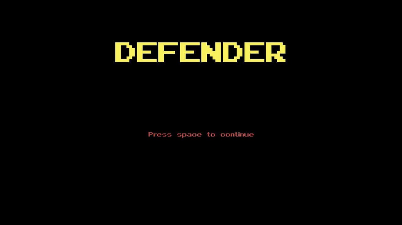 Defender Clone screenshot 2