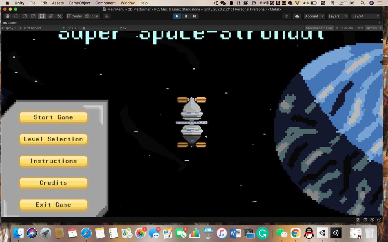 2D Platformer (sunxirui) screenshot 2
