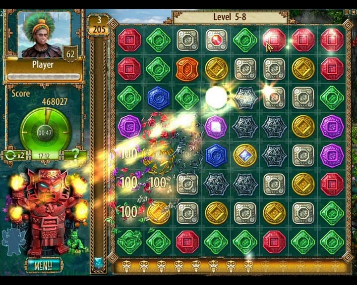 Treasures of Montezuma 2 screenshot 2