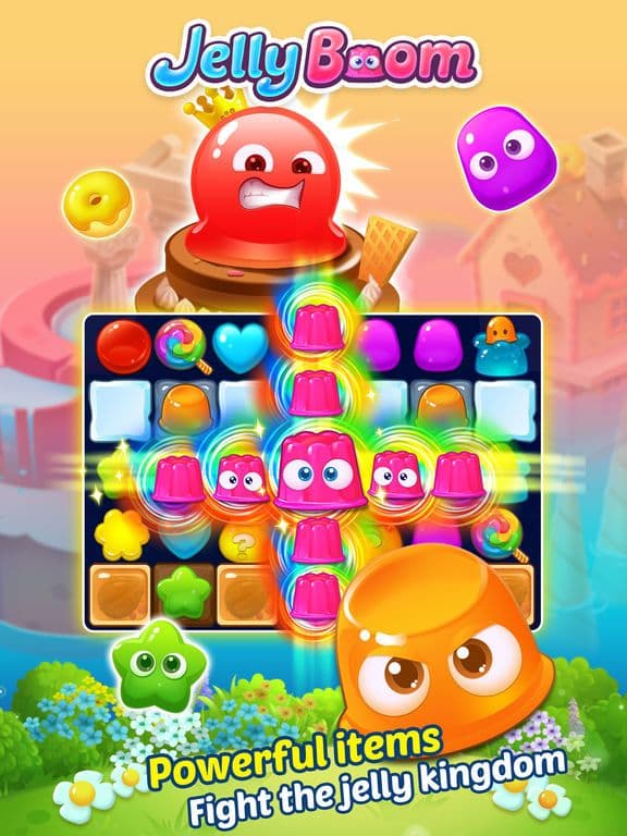 Jelly Boom HD screenshot 3