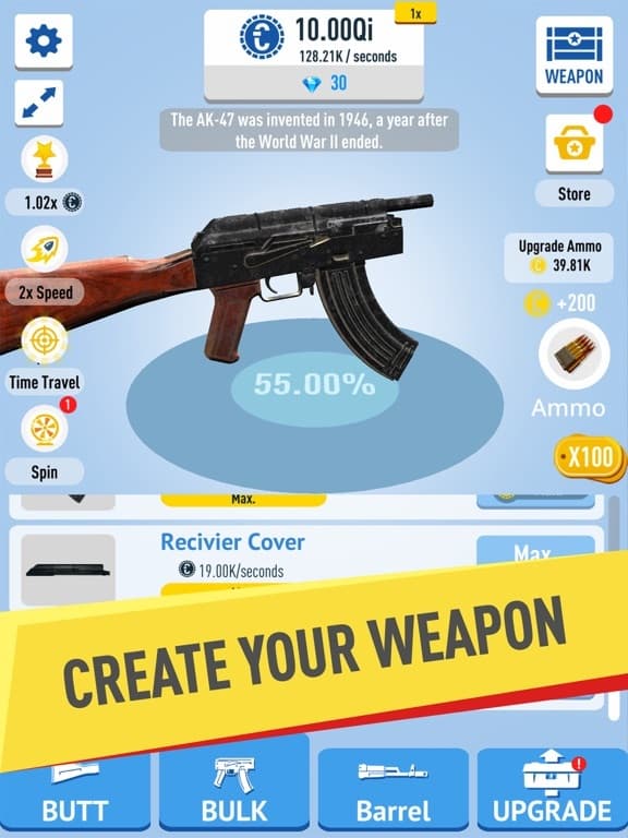Idle Guns Factory screenshot 2