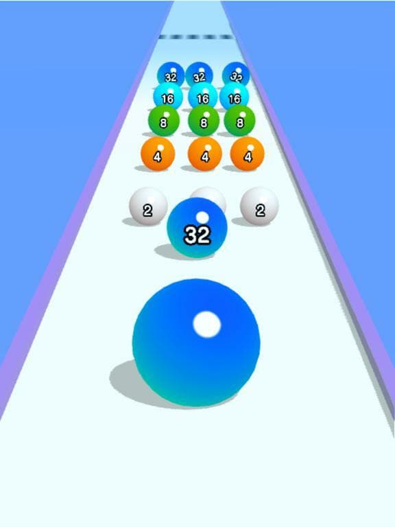 Ball Run 2048 screenshot 4