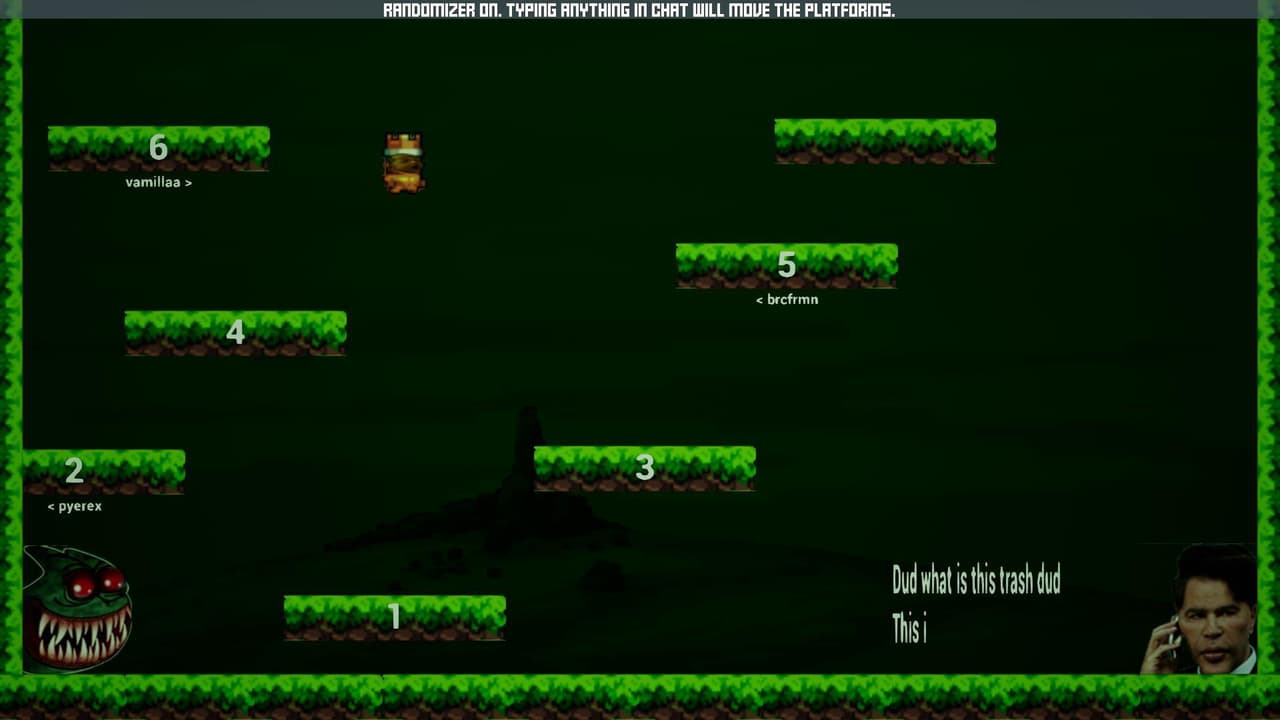 Just Jump Up - Twitch Chat Integration Game screenshot 2