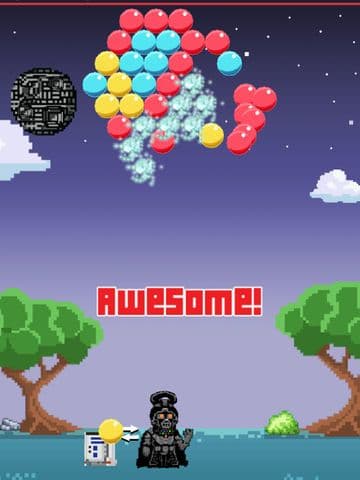 Dark Invader Bubble Shooter screenshot 2