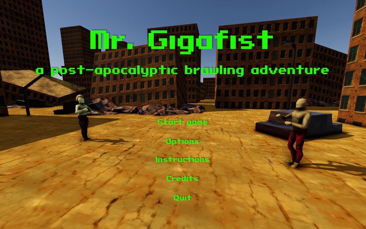 Mr. Gigafist: Ludum Dare 40 screenshot 3