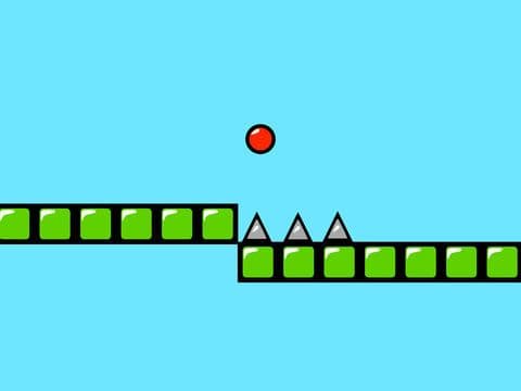 Red Bouncing Ball Spikes Free screenshot 6
