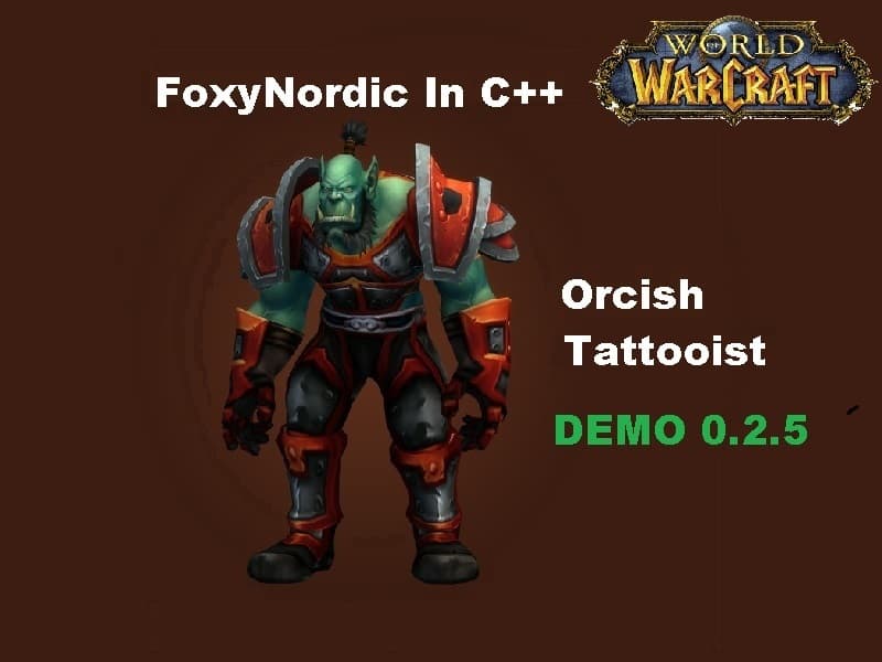 Orcish Tattooist DEMO 0.2.8