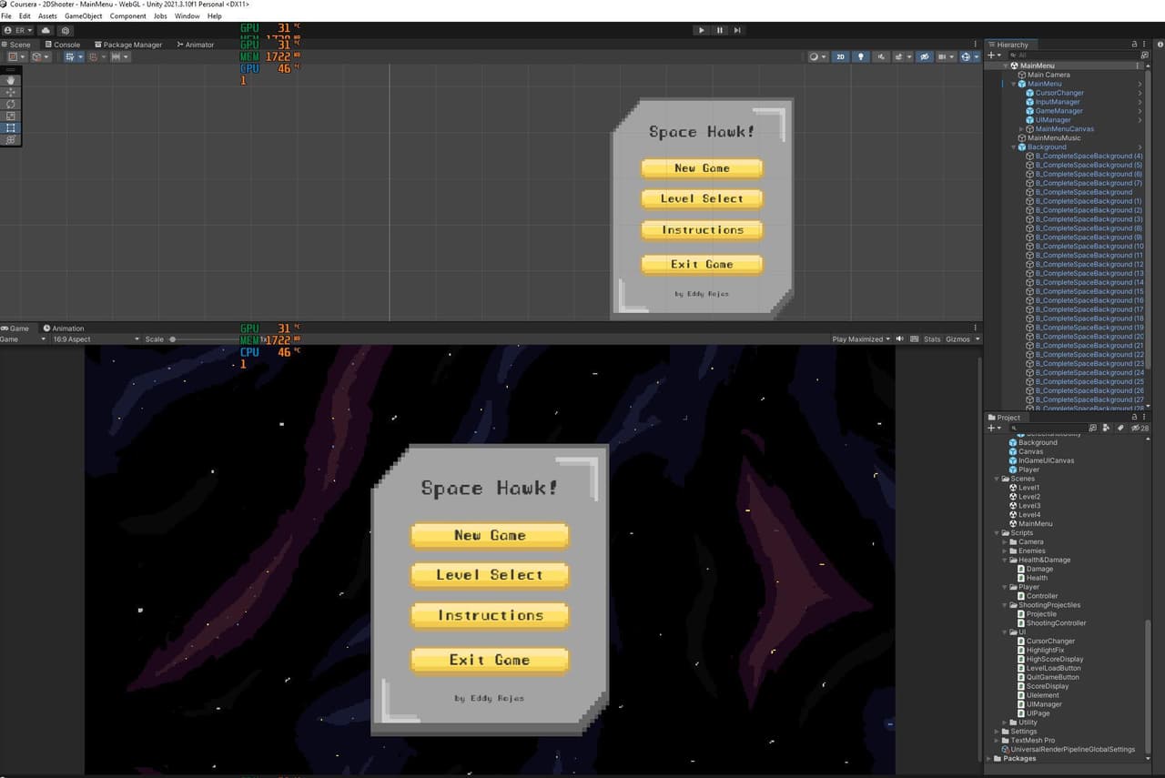 Space 2D Shooter