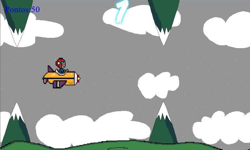 Snow Flappy Plane