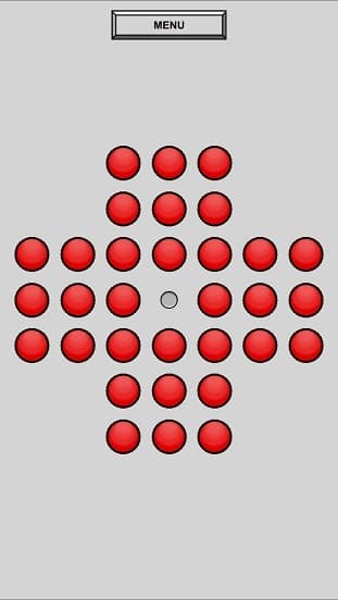 Peg Solitaire (itch) (maxtimoteo) screenshot 2