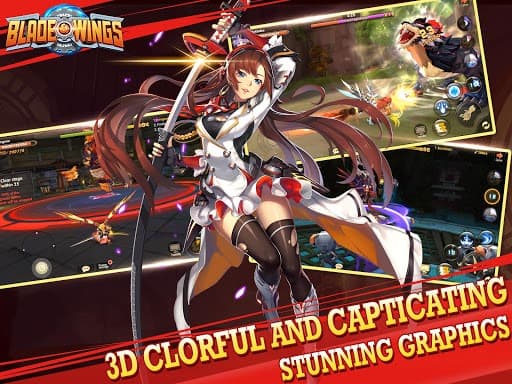 Blade & Wings: Future Fantasy 3D Anime MMORPG Game screenshot 5