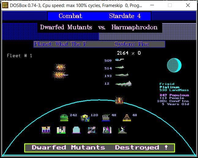 Galaktikon 1995 screenshot 5