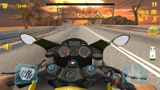 Racing Moto 3D screenshot 3