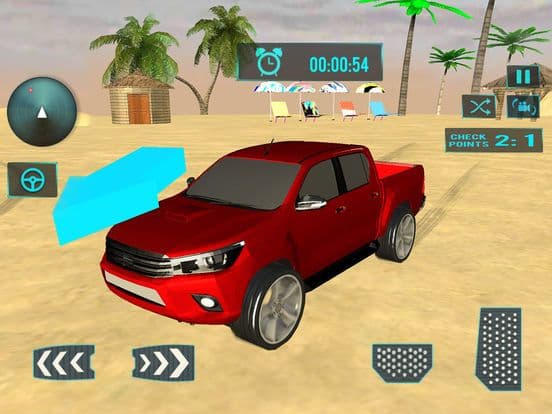 Beach Truck Water Surfing – 3D Fun Driving Sim screenshot 3